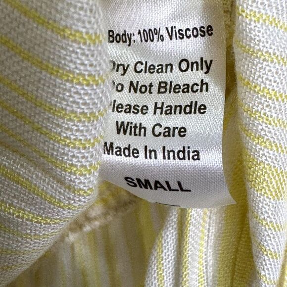 Jen's Pirate Booty Skirt Size Small Carnival Lia Maxi Boho Tiered Striped India - Picture 7 of 8